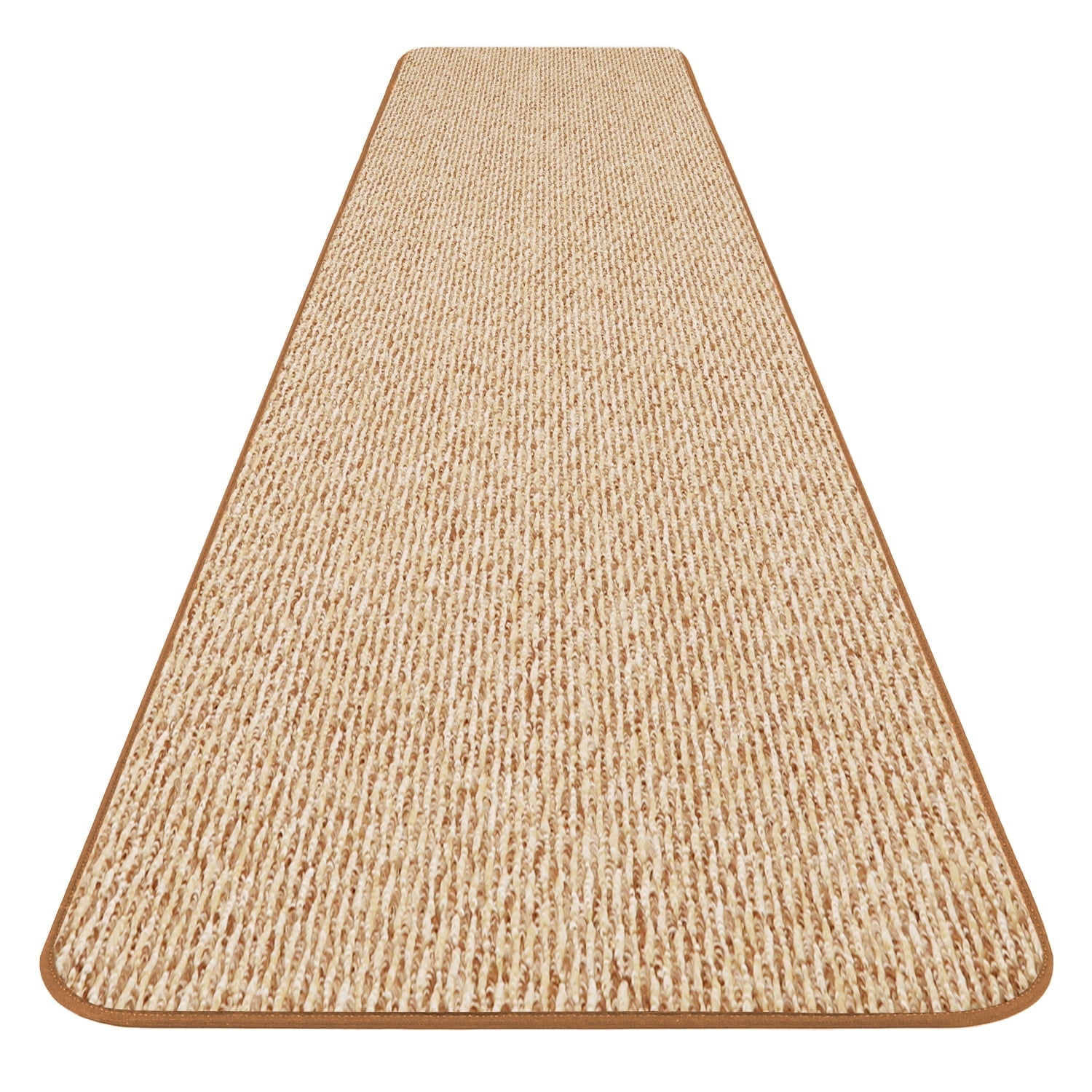 Skid-resistant Carpet Runner - Praline Brown - 10 Ft. X 27 In. - Many Other Sizes to Choose From