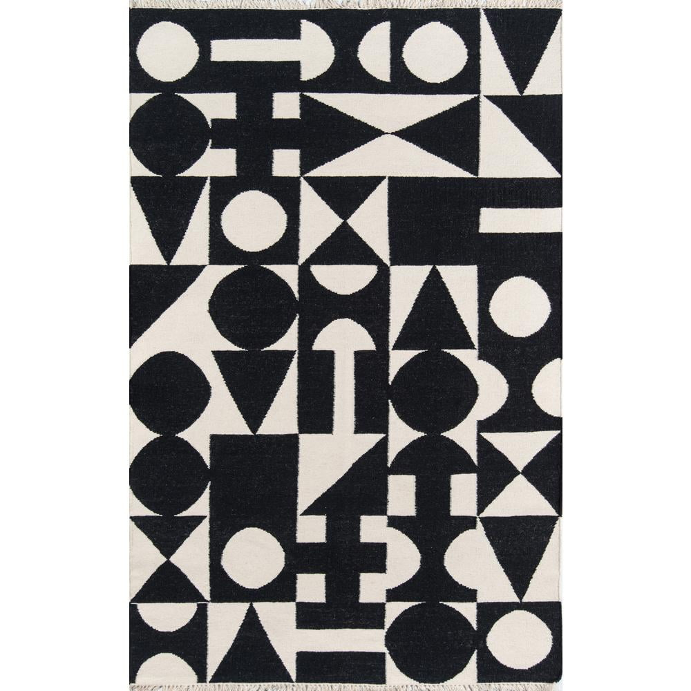 Skyline Decor Novogratz by  Topanga Roberta Reversiable Flat Weave Wool Rug 7'6" X 9'6" 8' x 10' Indoor,Accent