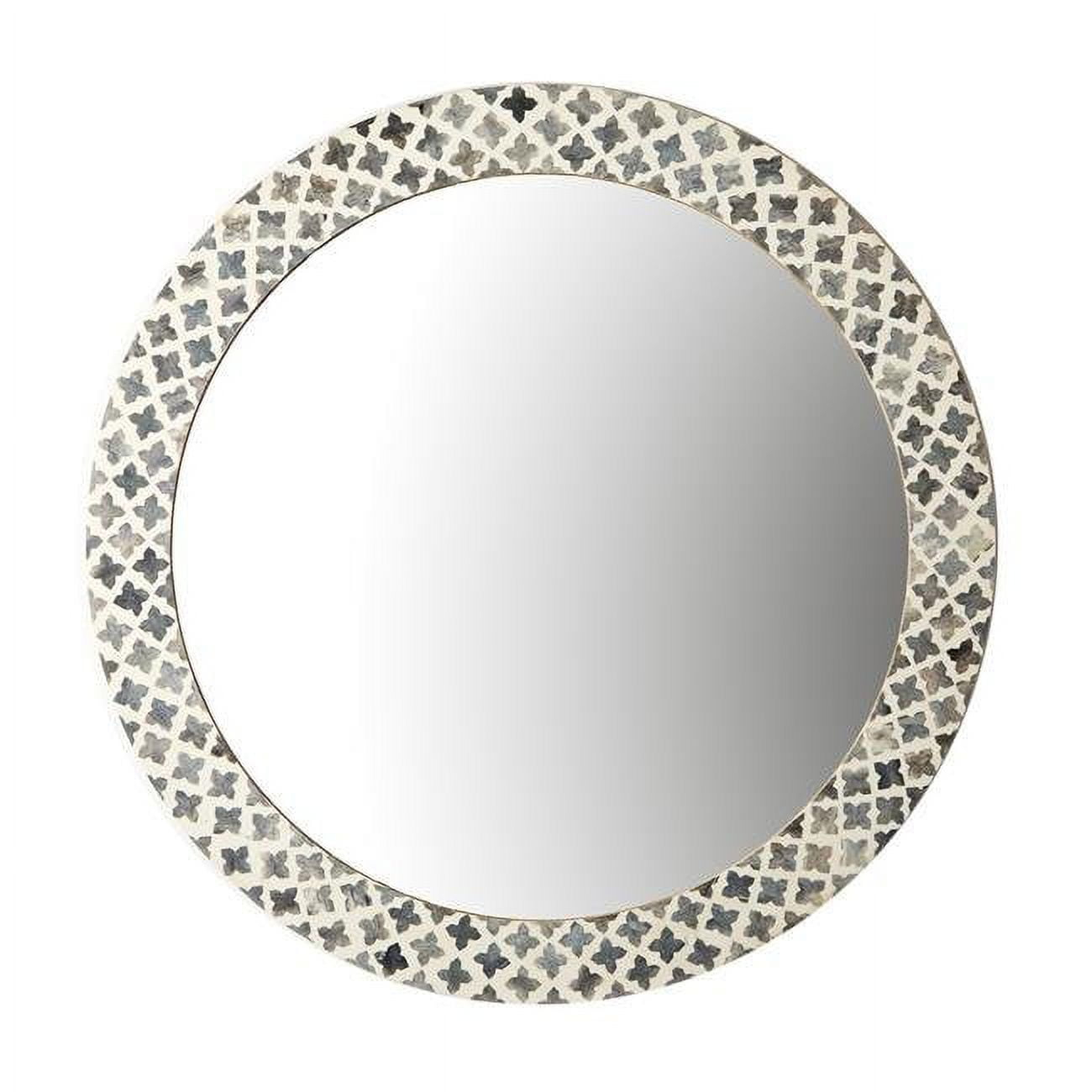 Slate Quatrefoil Wall Mirror