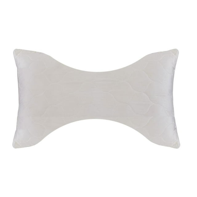 Sleep & Beyond myDual® Side Pillow, 100% natural, adjustable and washable side wool pillow, Queen 20x3"