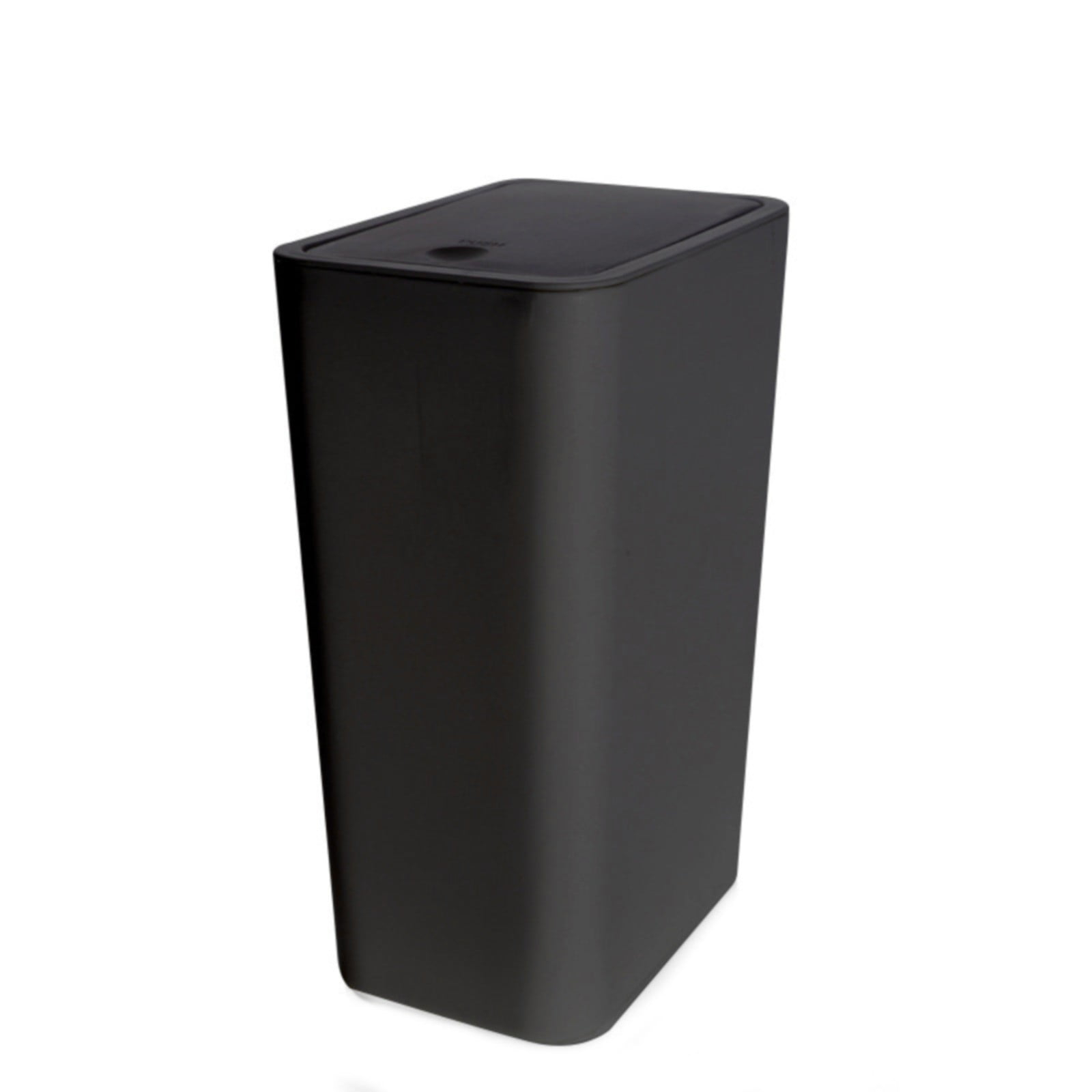 QEPWSCX Bathroom Garbage Can, Black