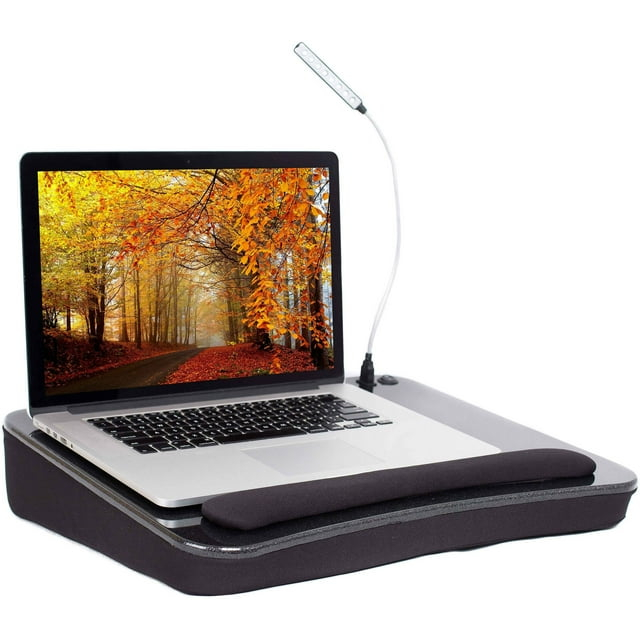 Sofia + Sam Lap Desk with USB Light - Black