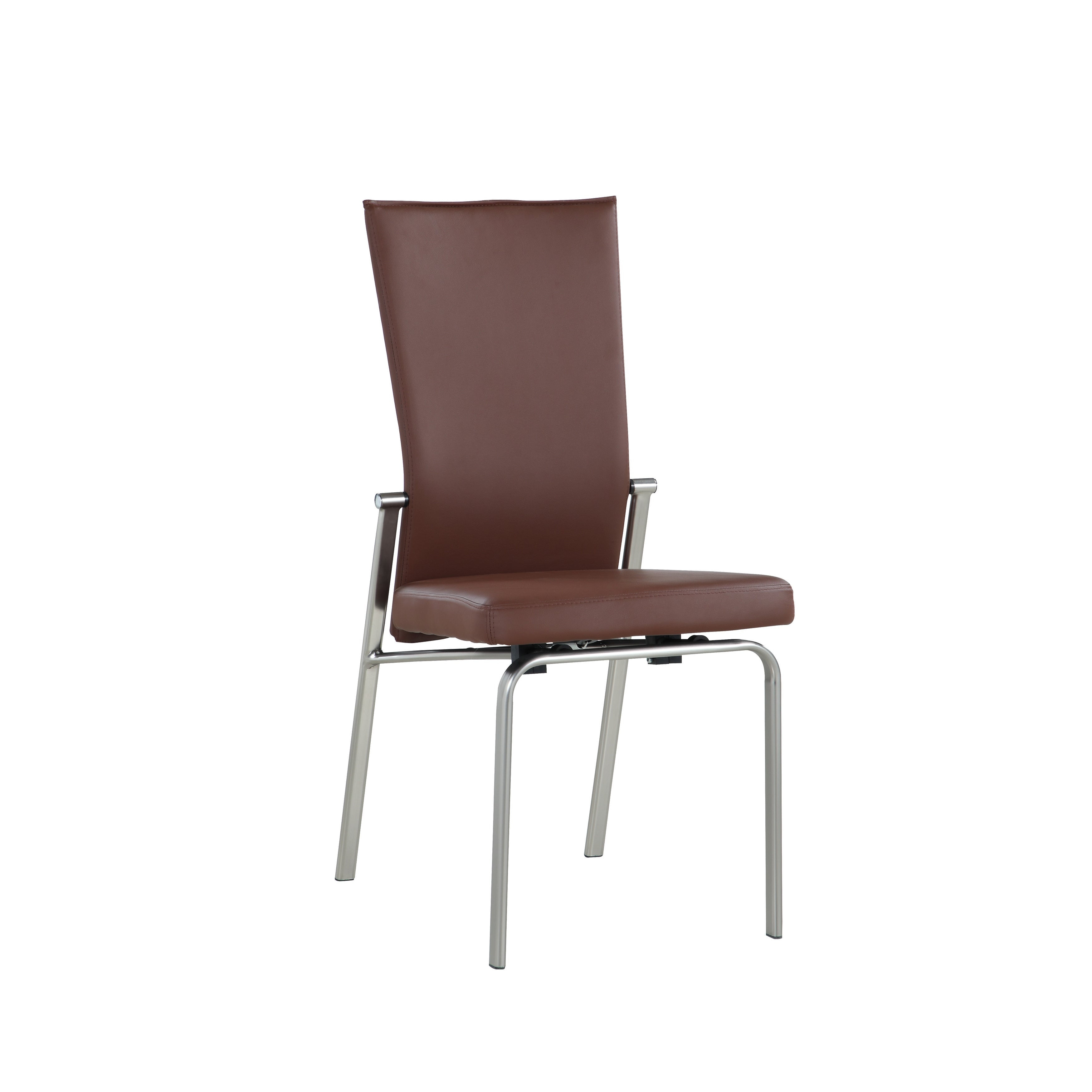Somette  Monique Motion Back Side Chair, Set of 2 Brown