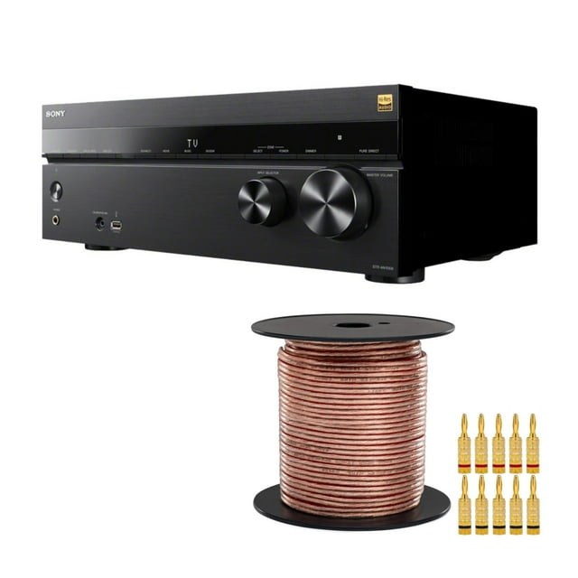 Sony STR-AN1000 7.2 Channel 8K Av Receiver with Speaker Accessory Kit Bundle