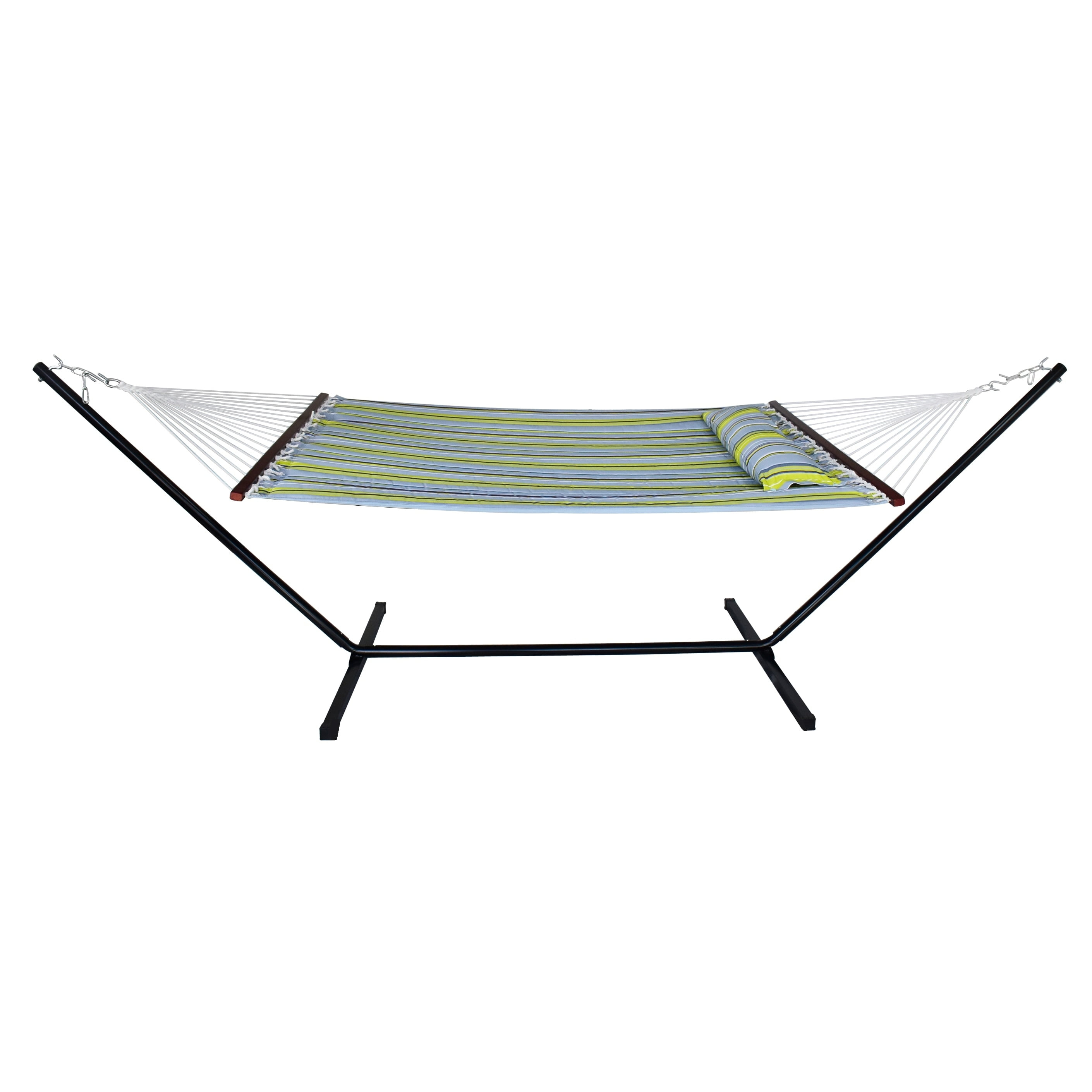 Sorbus Sorbus 2-Person Quilted Fabric Hammock With Stand