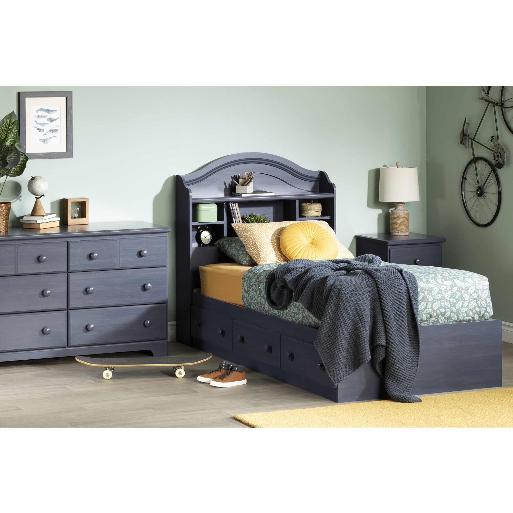 South Shore Summer Breeze, Coastal Dresser,  Blue