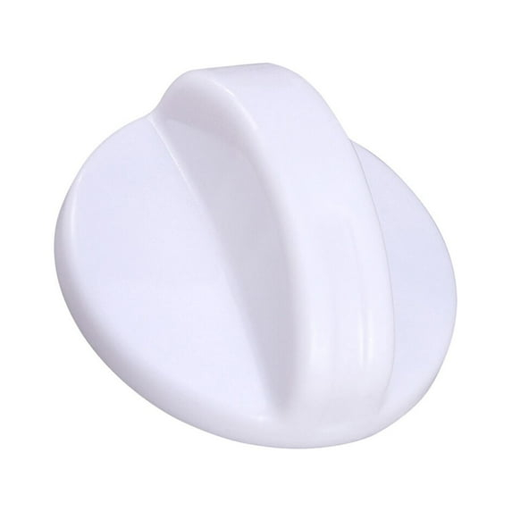 Sparsain Plastic Washing Machine Timer Control Knob for Washer and Dryer Selector (Omnipotent White)
