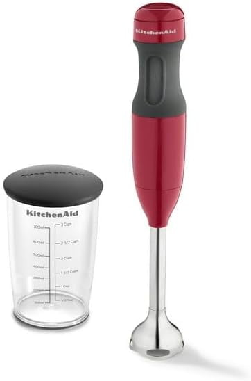 KitchenAid KHB1231 2-Speed Hand Blender, Empire Red - KHB1231ER (Used)