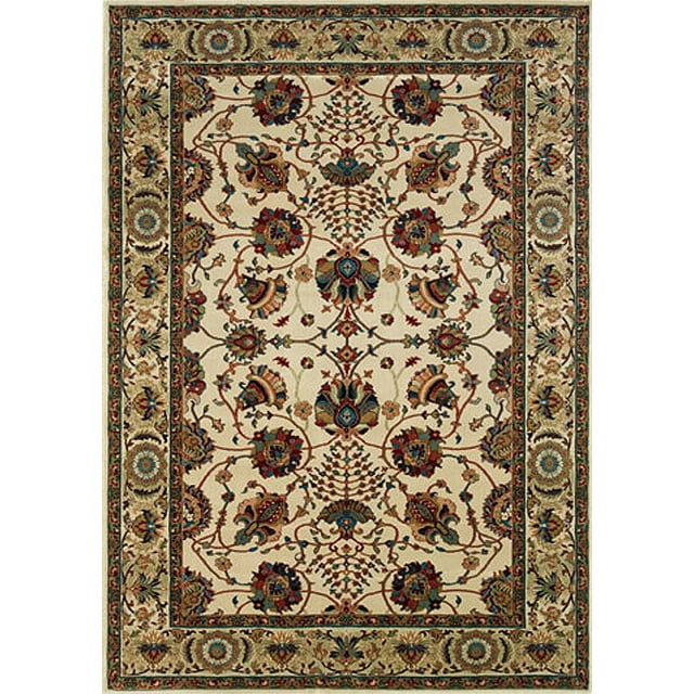 Oriental Weavers Ariana Area Rug 431O3 Ivory Persian Vines 6' 7" x 9' 6" Rectangle