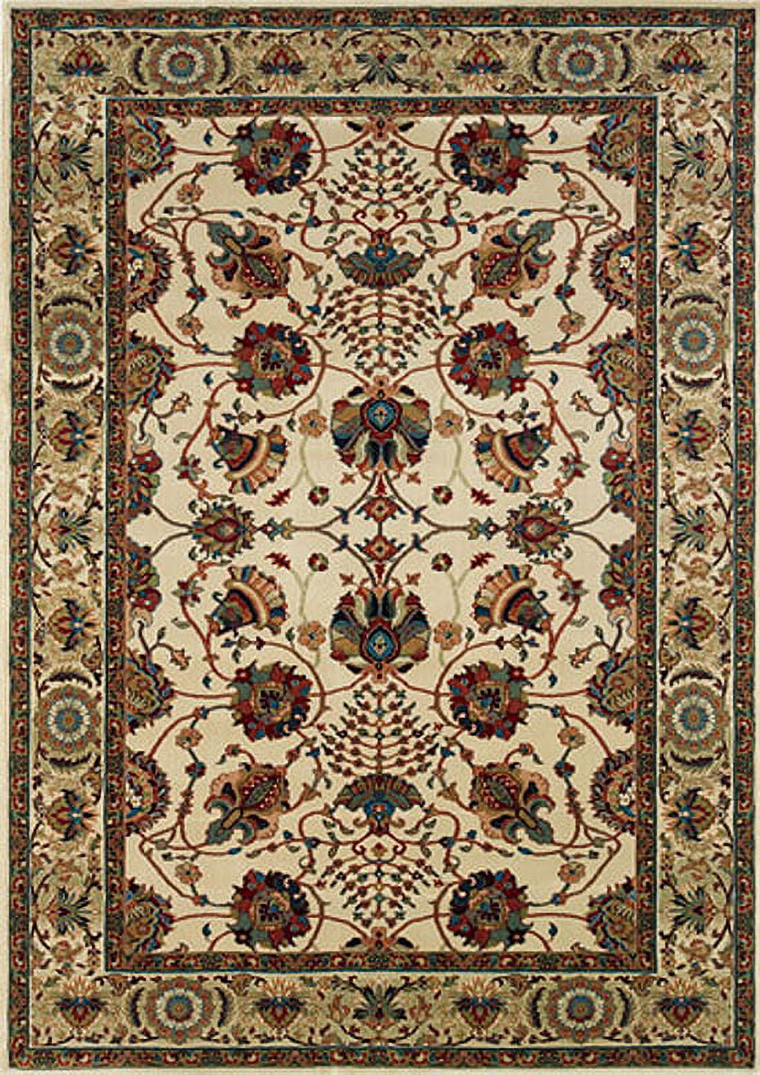 Oriental Weavers Ariana Area Rug 431O3 Ivory Persian Vines 6' 7" x 9' 6" Rectangle