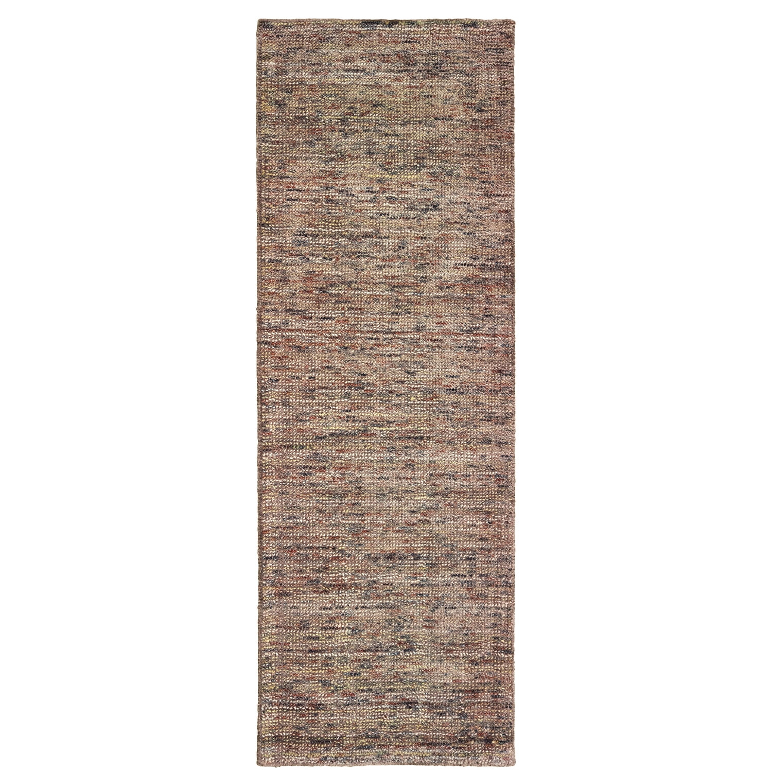 Legends Handmade Tufted Taupe/Brown Area Rug