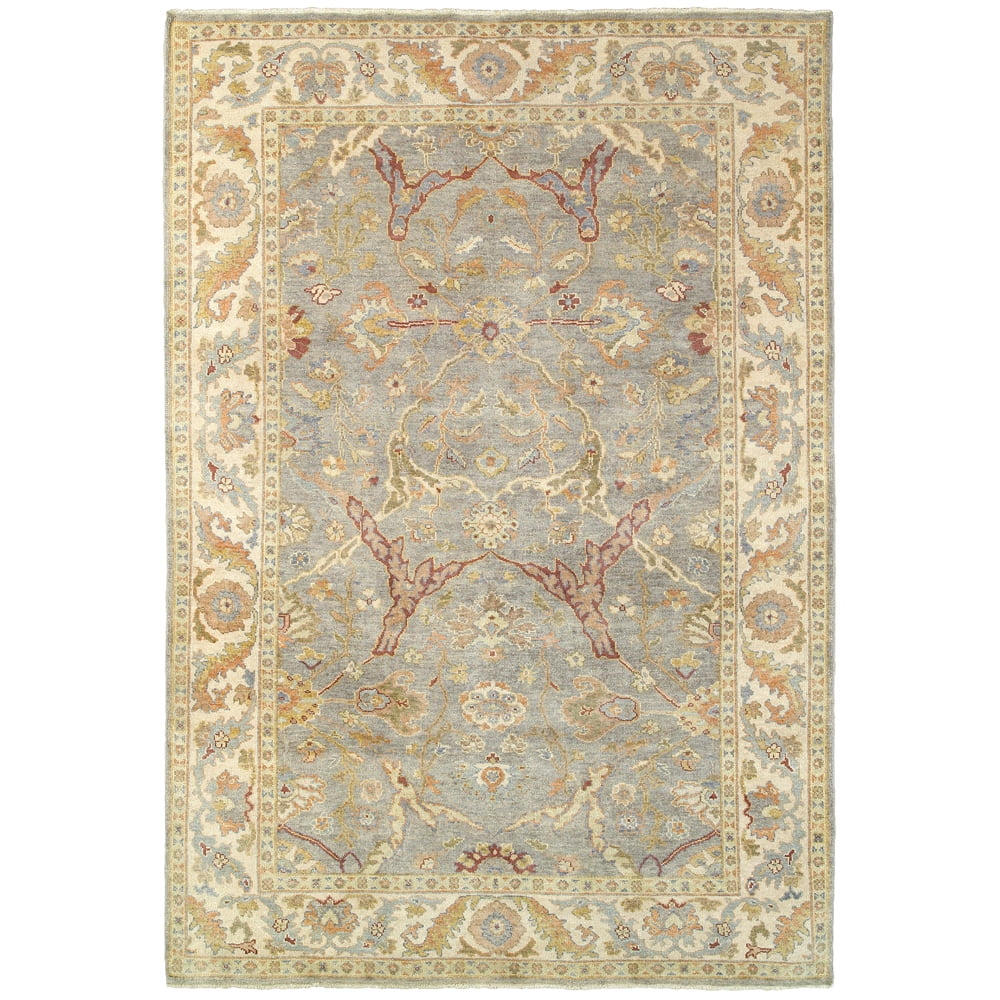 Oriental weavers Palace Area Rug 10305 Grey Petals Bulbs 6' x 9' Rectangle