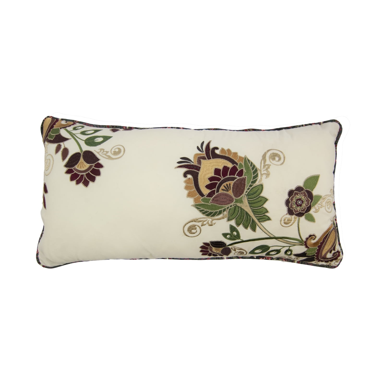 Donna Sharp Spice Postage Stamp UCC Decorative Throw Pillow Contemporary Decorative Throw Pillow Multicolored Rectangular