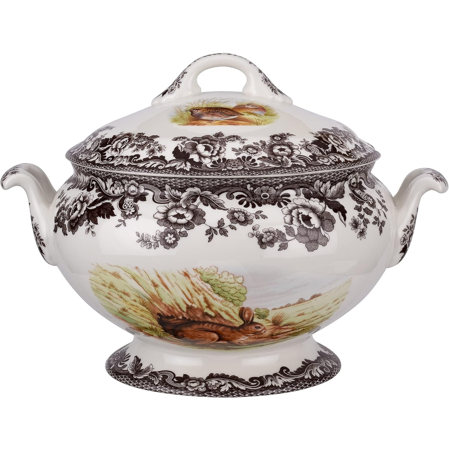 Spode Woodland 4.25 quart Covered Soup Tureen