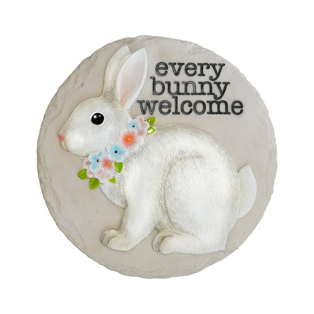 Spoontiques 13429 Bunny Stepping Stone