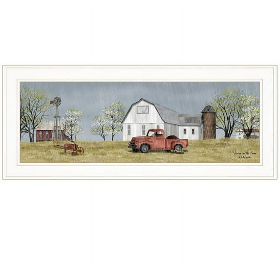 Spring On The Farm by Billy Jacobs Printed Wall Art Wood Multi-Color