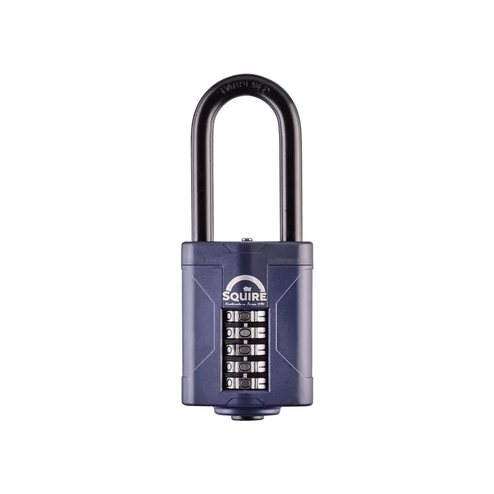 Weathershield™ Long Shackle Combination Padlock | 5-Wheel | CP60/2.5