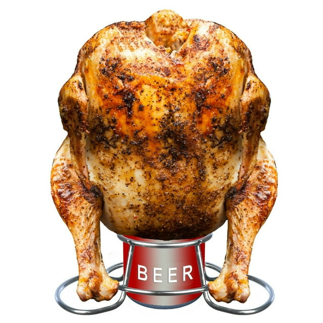 Stainless Steel Beer Can Chicken Rack Roaster