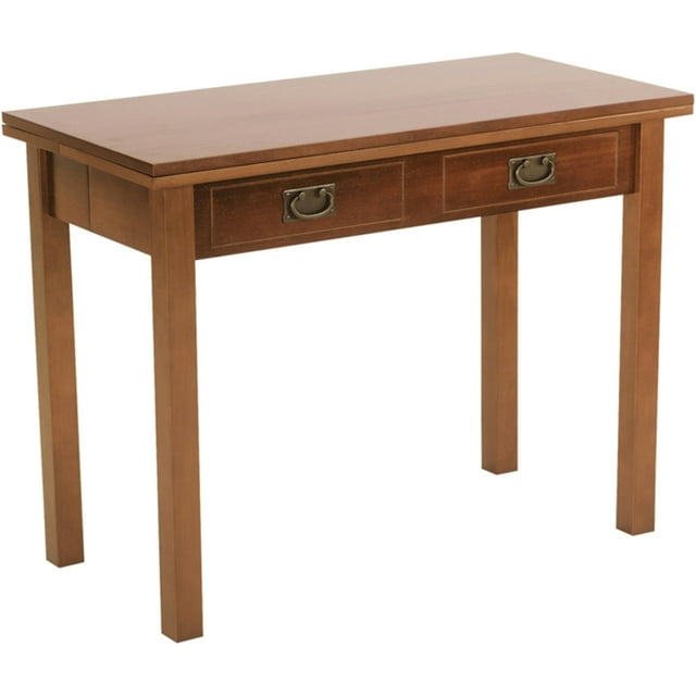 Stakmore Straight Edge Expanding Console Table, Fruitwood