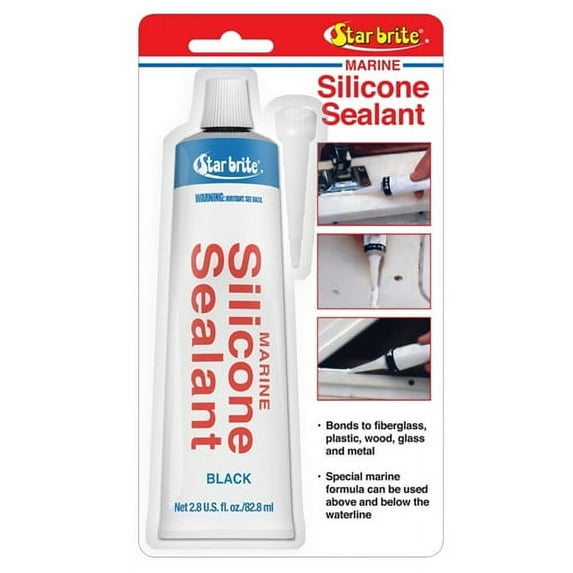 Star Brite  82103; Silicone Sealant Black 100Ml