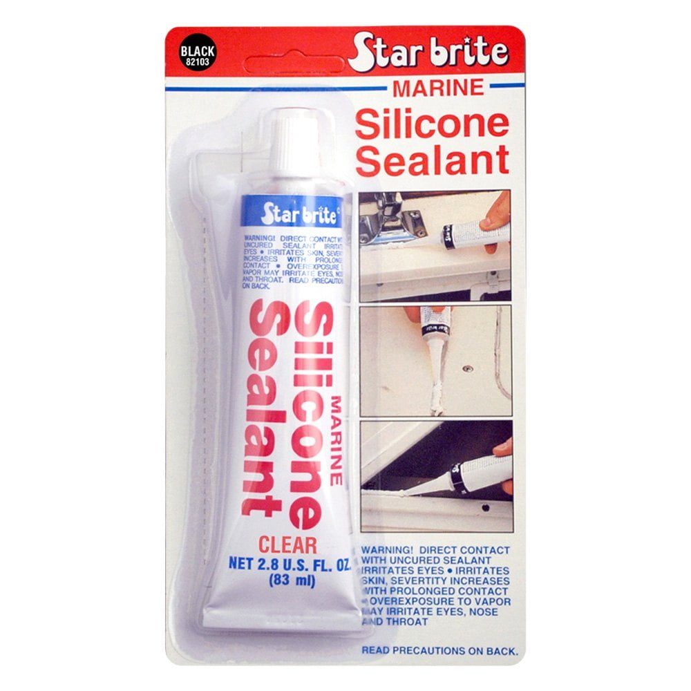 Star Brite  82103; Silicone Sealant Black 100Ml