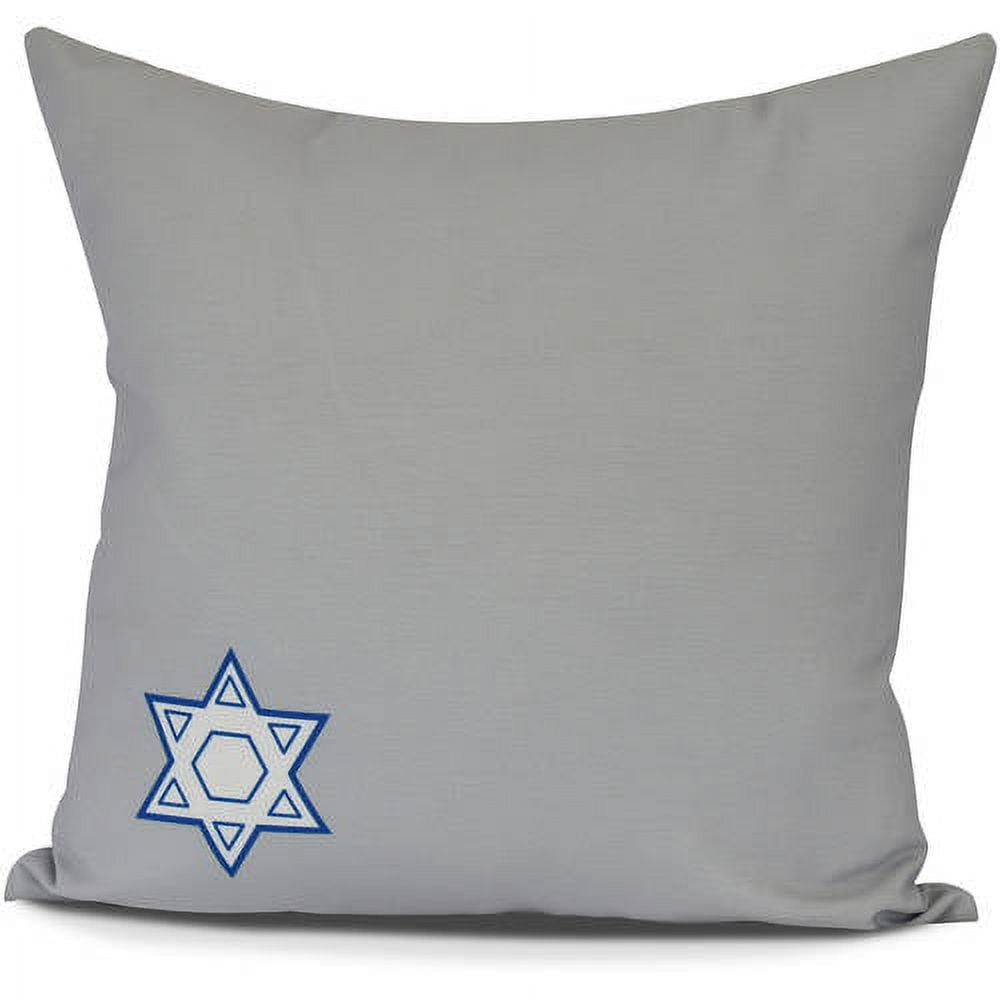Star's Corner Geometric Print Pillow