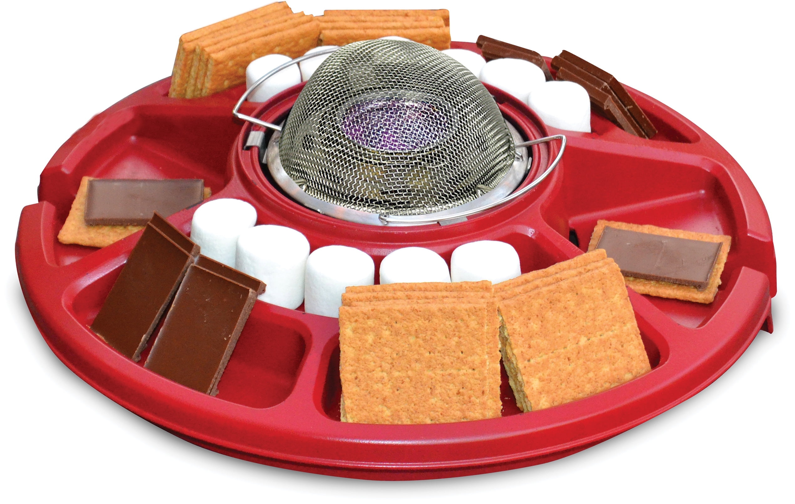 Sterno S'mores Maker Kit Smores Station - Tabletop Smores Maker for Indoor & Outdoor Use, Smores Kit with S'mores Heat Fuel - Tabletop Smores Kit for Kids & Adults - 5-Piece Smores Making Kit