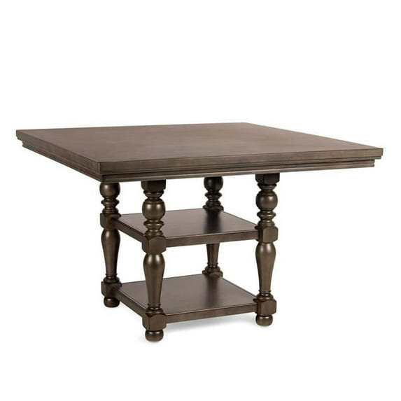 Steve Silver Caswell Distressed Harbor Grey Counter Table
