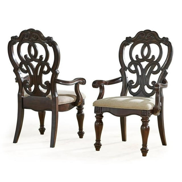 Steve Silver Royale Pecan Brown Side Chair
