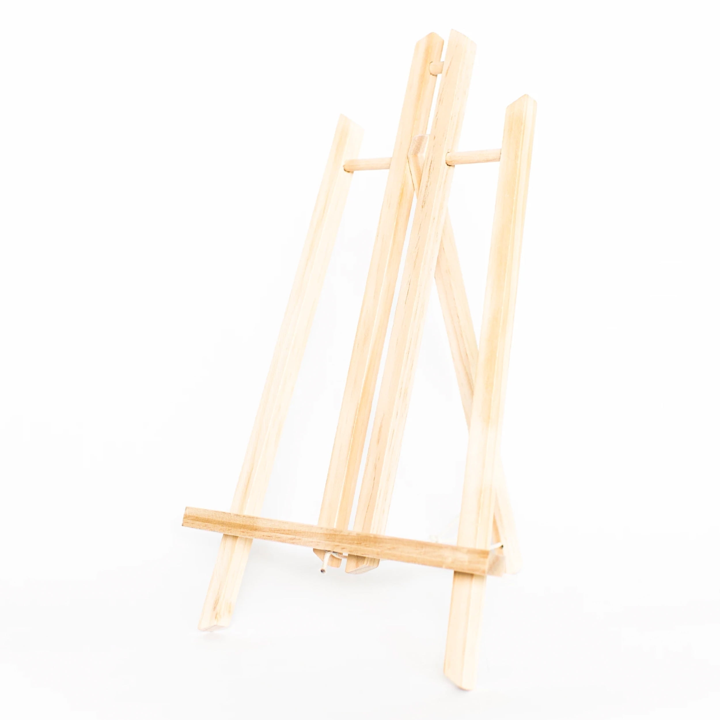Stiles Letter Board Table Top Easel, Wooden Desktop Easel for Announcement Boards, Paintings, or Canvases, 10.5 by 18.5 Inches, Large