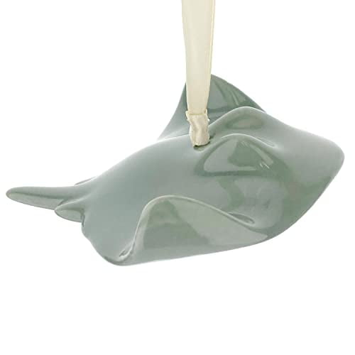 Stingray Ornament – Porcelain Art Hanging Figurine