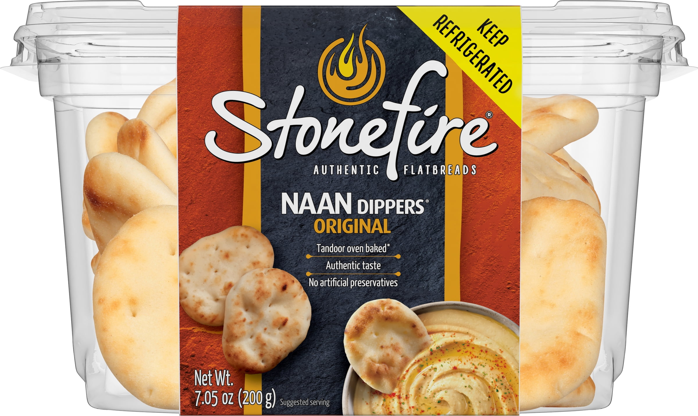 Stonefire Original Naan Dippers, 7.05 oz, 20 Count