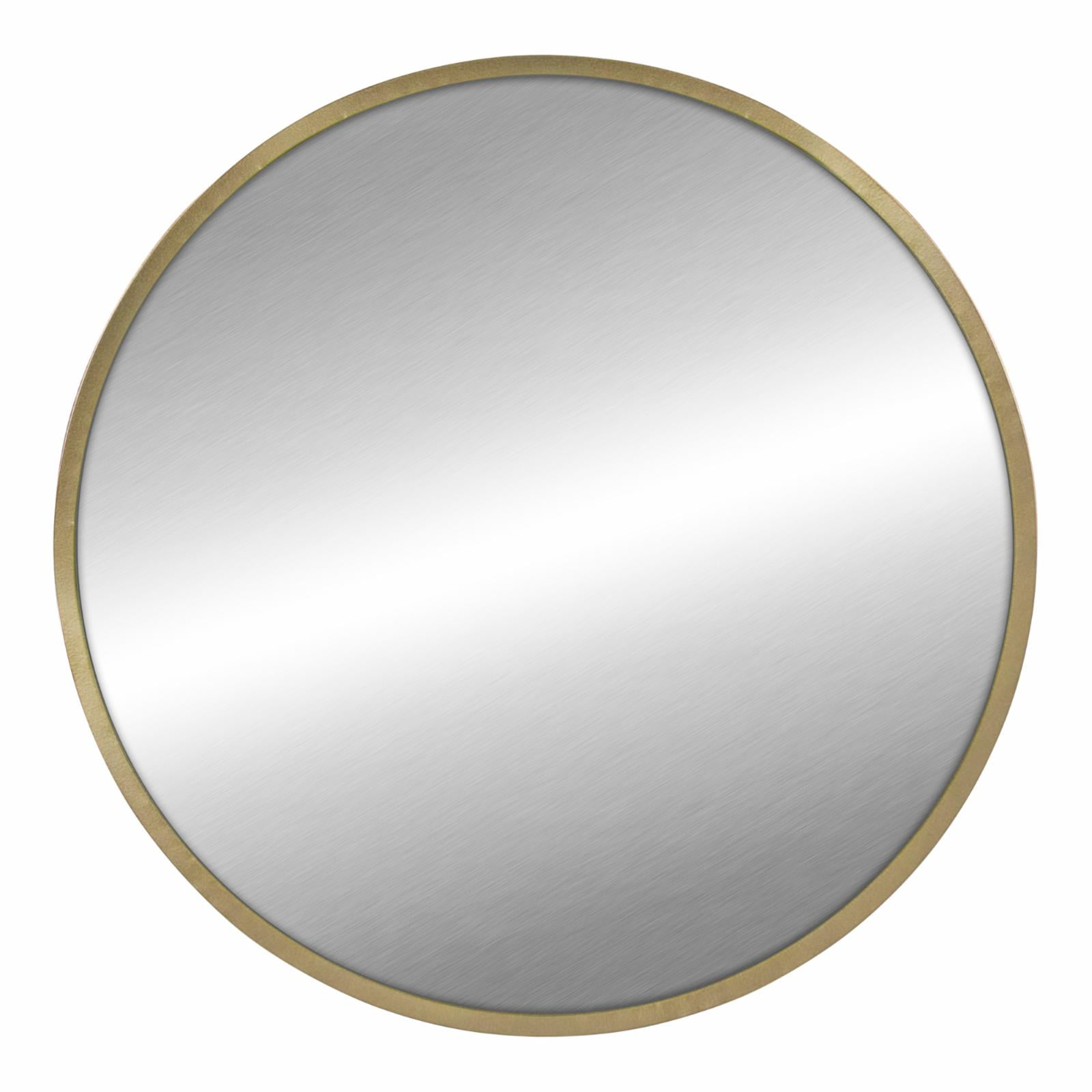 Stratton Home Decor Ava Round Gold Mirror