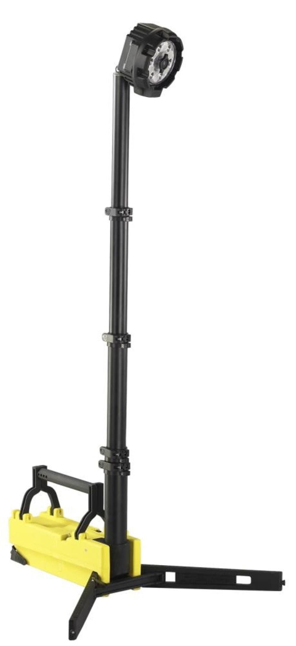 Portable Scene Light w/120V AC/12V DC-Yel