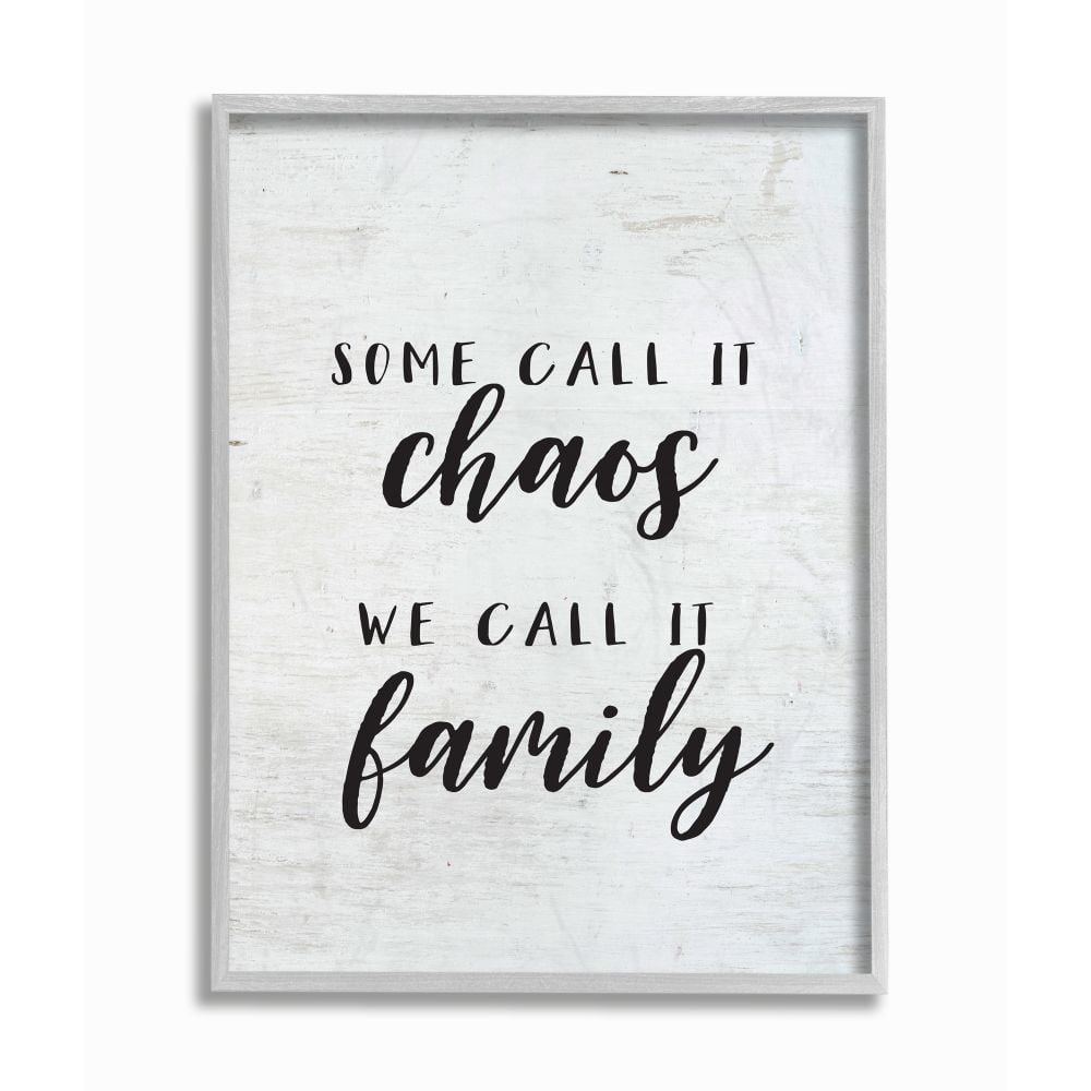 11" x 14" Motivational Quote Canvas Print with Woodgrain Frame