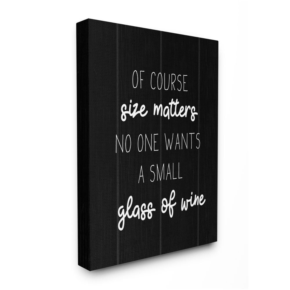 Stupell Industries Sassy No One Wants A Small Glass Phrase Designed by Daphne Polselli