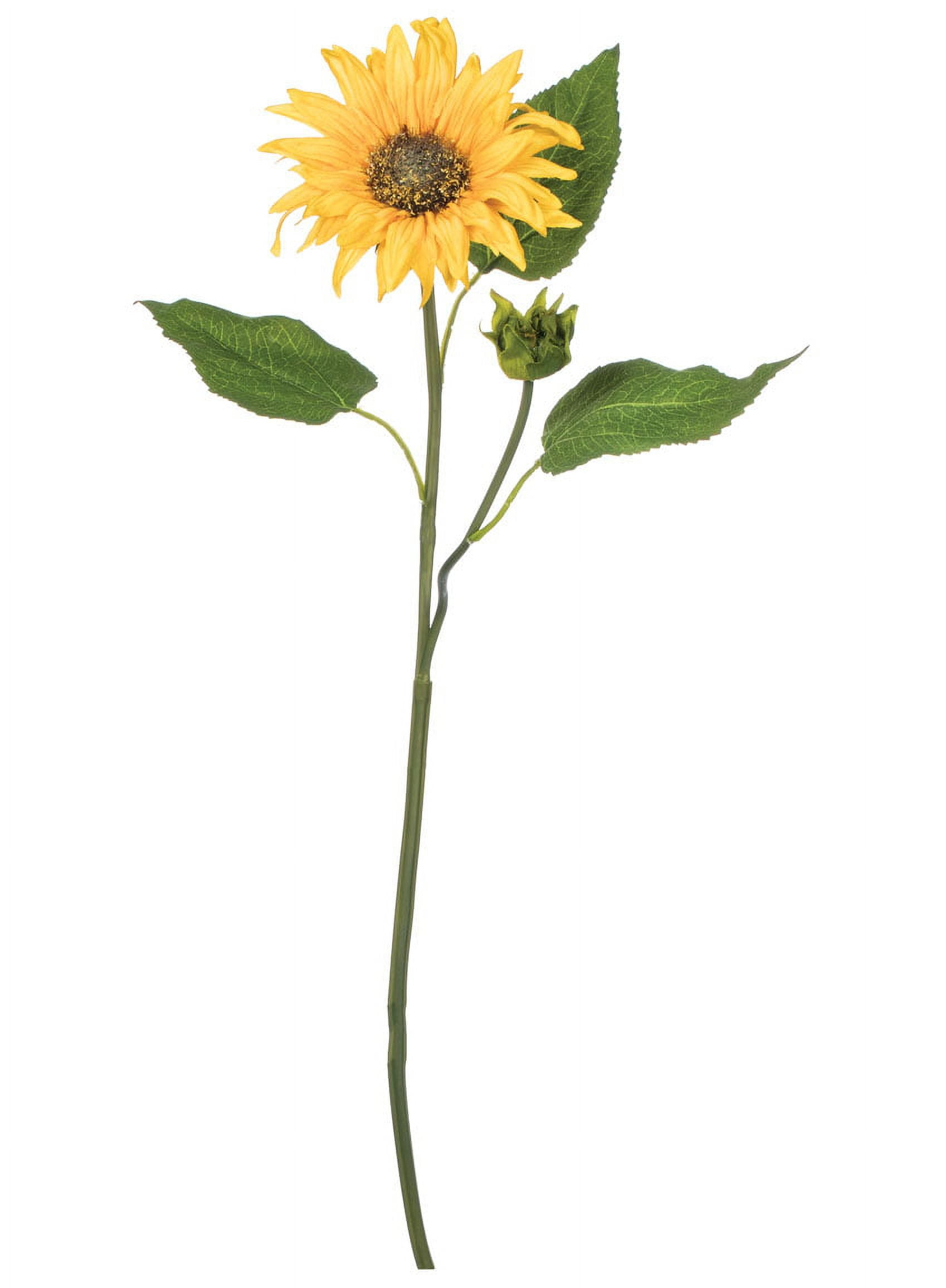Sullivans Artificial Sunflower Stem 20"H Yellow Flowers