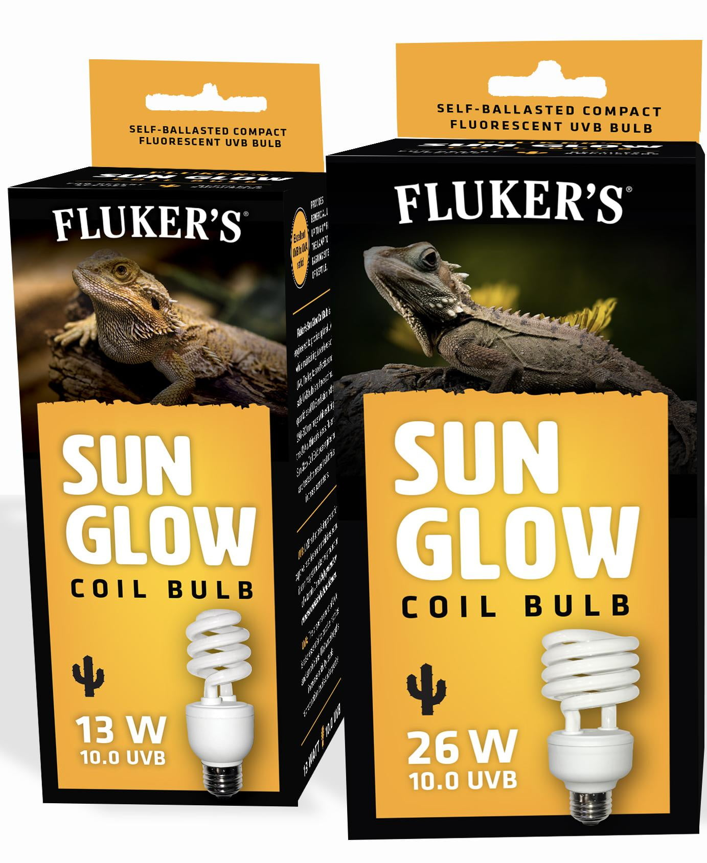 Flukers  26 watt Sun Glow Coil Bulb Desert 10.0 UVB