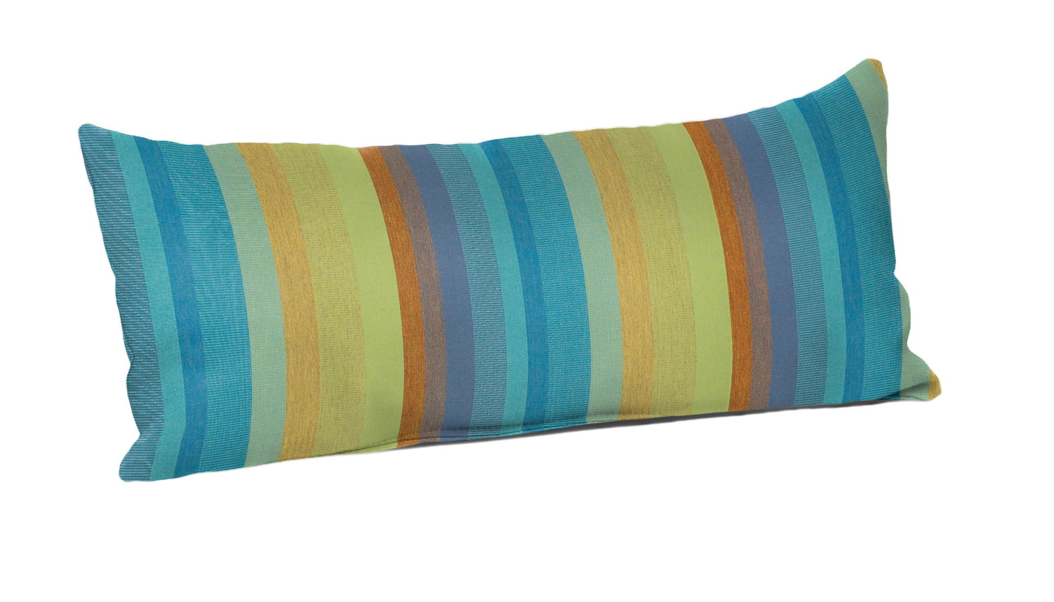 Casual Cushion Stripe Sunbrella Fabric Indoor/Outdoor Lumbar Pillow