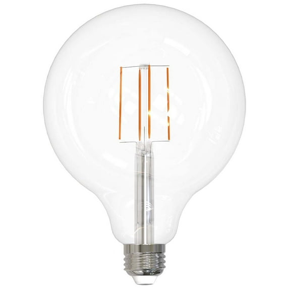 Sunlite 8.5w LED G40 Edison Globe Antique E26 Base 2700K Bulb - 100W Equiv