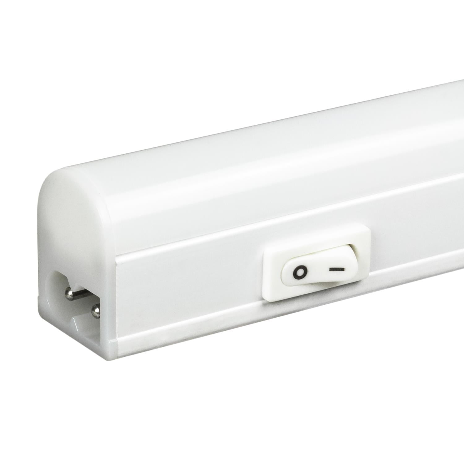 Sunlite LFX/UC/12/4W/30K LED 4W 12" Linkable Under Cabinet Fixture, 3000K, Warm White Light