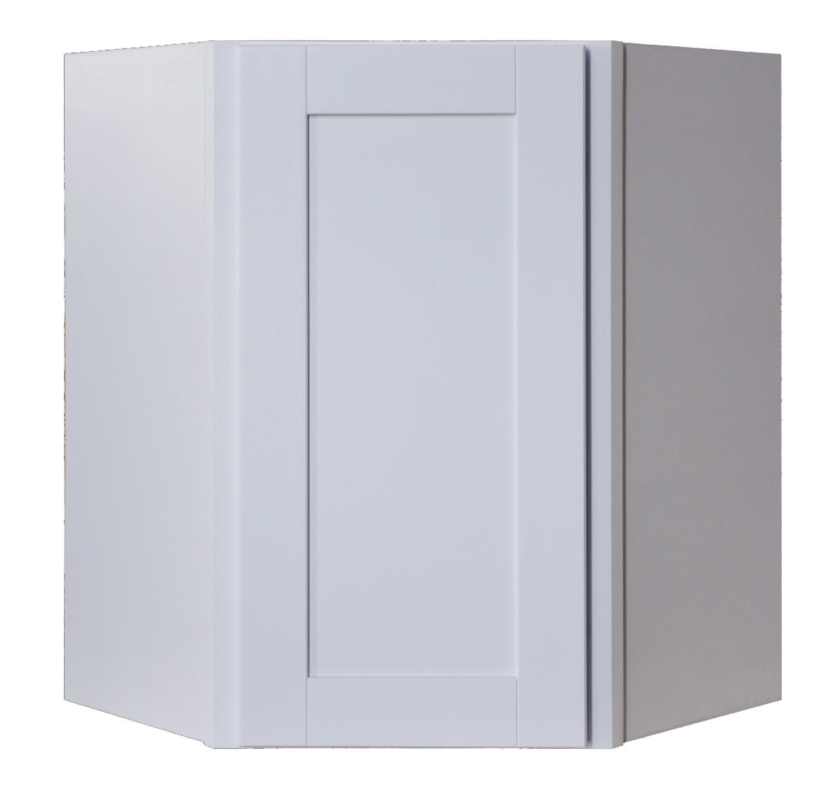 Sunny Wood Shw2430dc-A Shaker Hill 24" X 30" Diagonal Corner Wall Cabinet - White