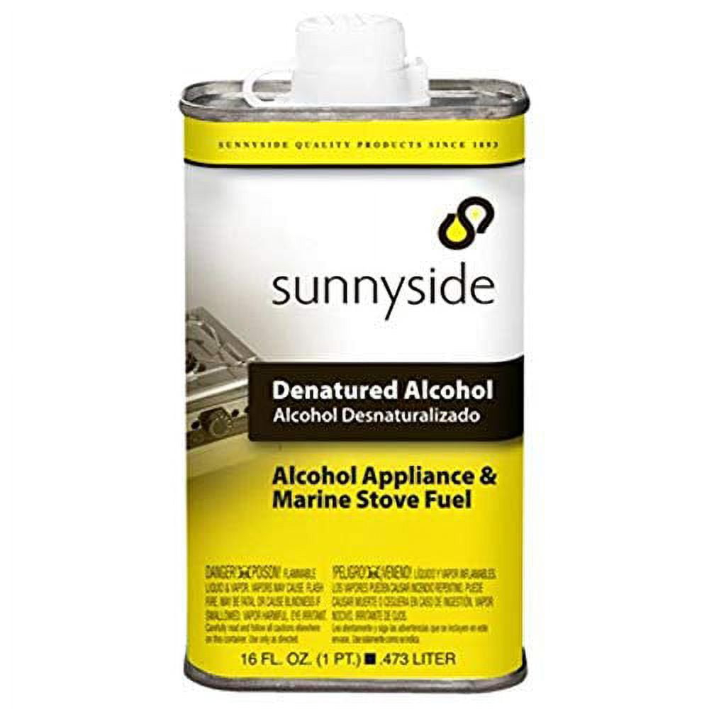 Sunnyside 83416 Denatured Alcohol Solvent, 1-Pt. - Quantity 12