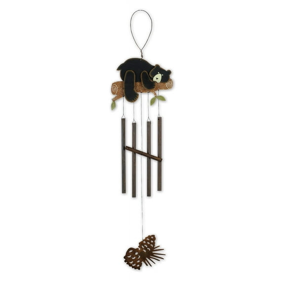 Sunset Vista Design Studios Lodge Collection Bear Hug Wind Chime