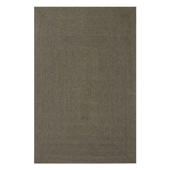 Superior Braided Indoor/ Outdoor Area Rug, 4' x 6', Lagoon Breeze