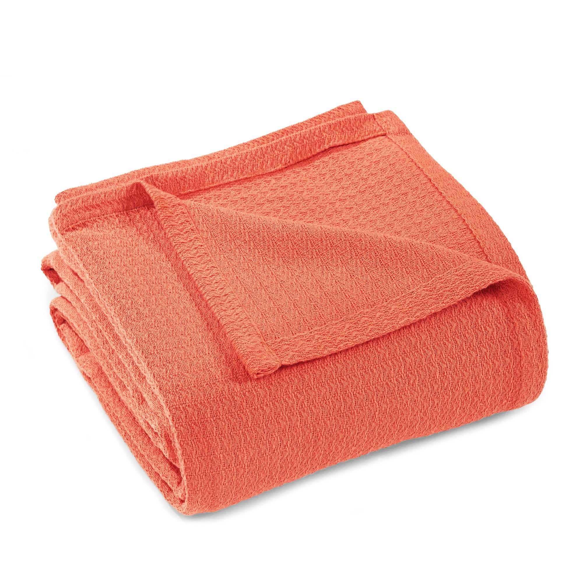 Superior Waffle Weave Honeycomb Knit Soft Textured All-Season Cotton Blanket