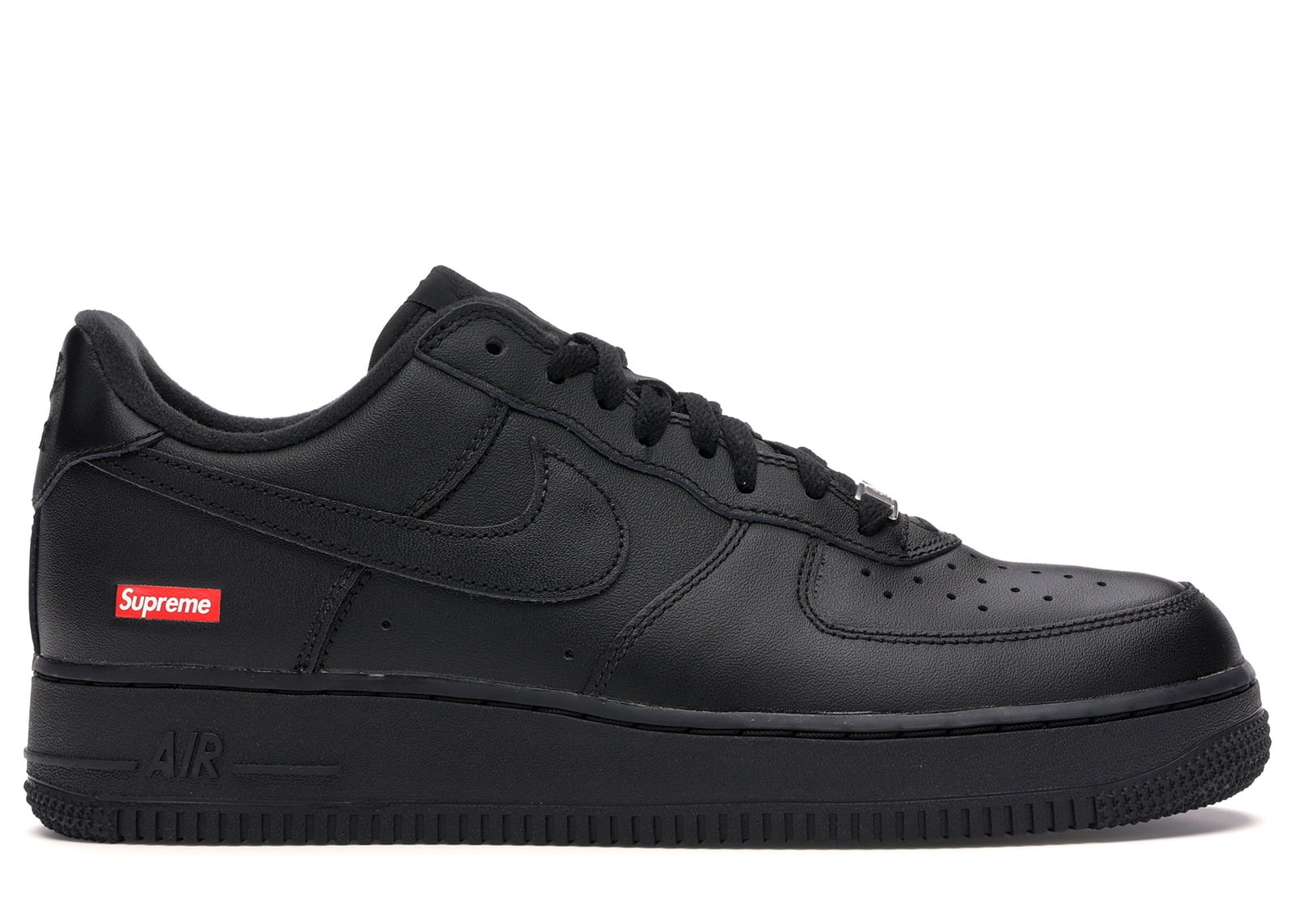 Supreme X Air Force 1 Low 'Box Logo - Black' - Cu9225-001 - Size 10.5 - Mens
