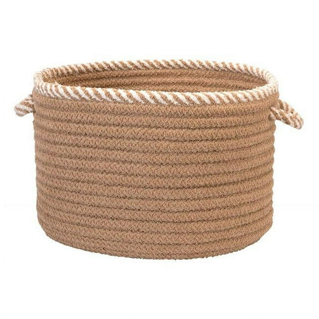 Colonial Mills Surroundings Kids Basket, 12"x12"x8", Sand