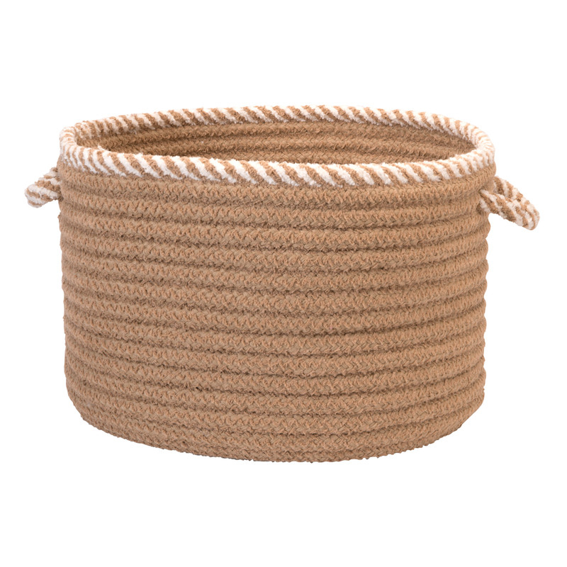 Colonial Mills Surroundings Kids Basket, 12"x12"x8", Sand