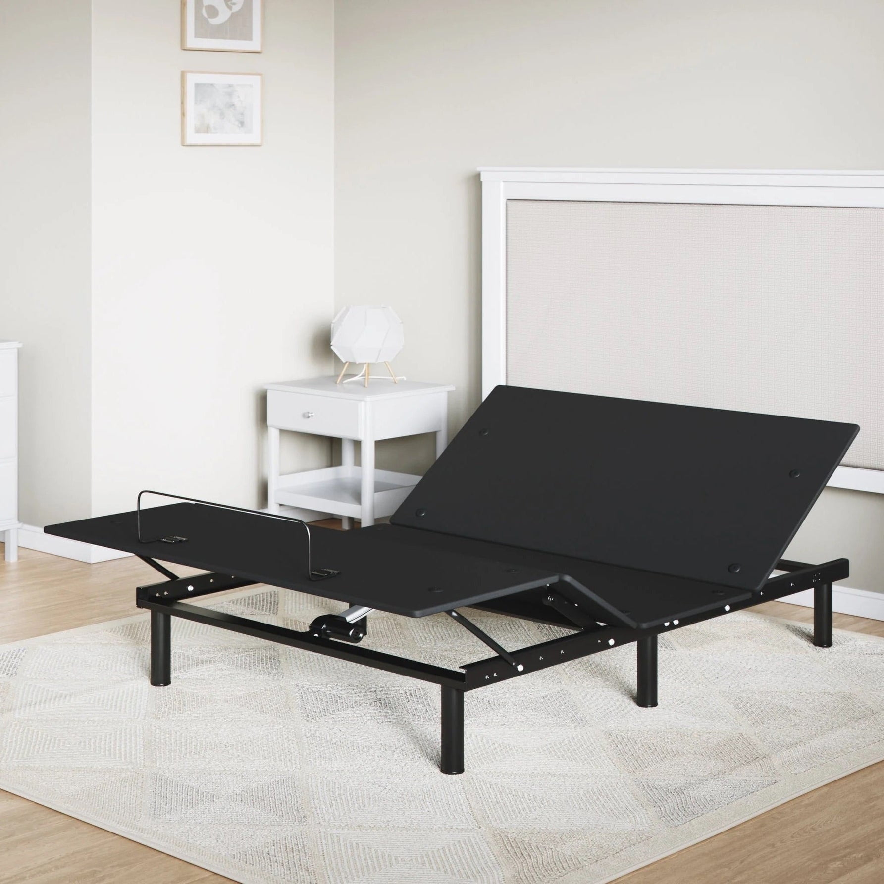 Sven & Son Essential Adjustable Bed Base (Frame Only), Easy Assembly, Head and Foot Lift, Memory Positions, Zero Gravity, Wireless Remote - Full